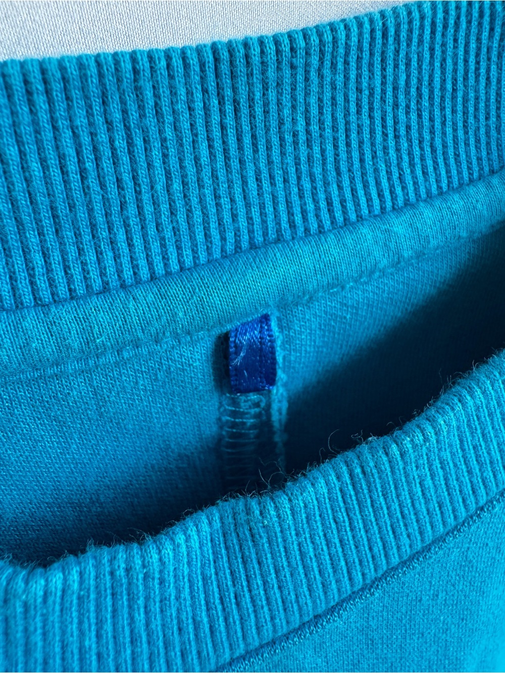 Ader Error Turquoise Blue Crewneck Sweater - Picture 3 of 7